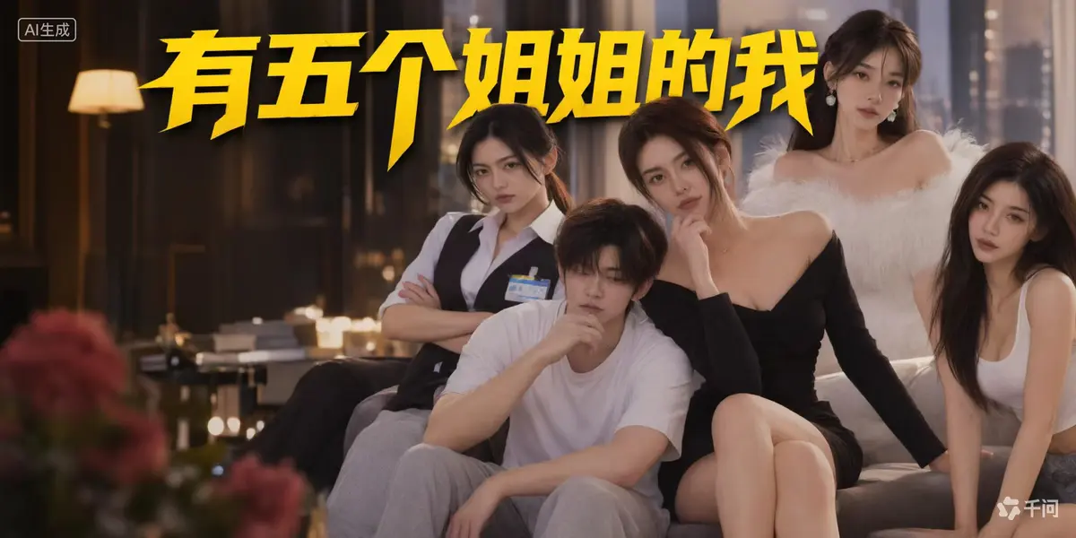 AI短剧《有五个姐姐的我》全集免费看-未删减高清无广告完整版-五个治愈系姐姐超甜剧情随心畅看