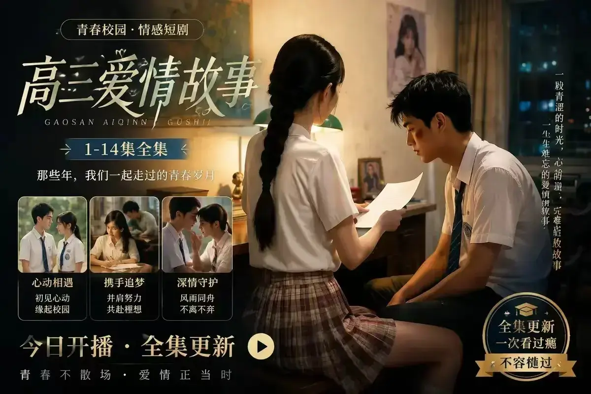 《B中爱情故事》AI短剧未删减完整版-4KHDR画质-百度网盘在线秒存-高清观看B中爱情故事每集戳心