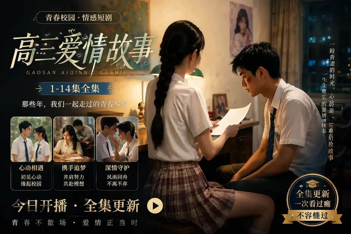 《高三爱情故事》AI真人短剧HD高清中字在线观看-高三爱情故事资源下载-全集完整版不卡顿-迅雷夸克免费播放