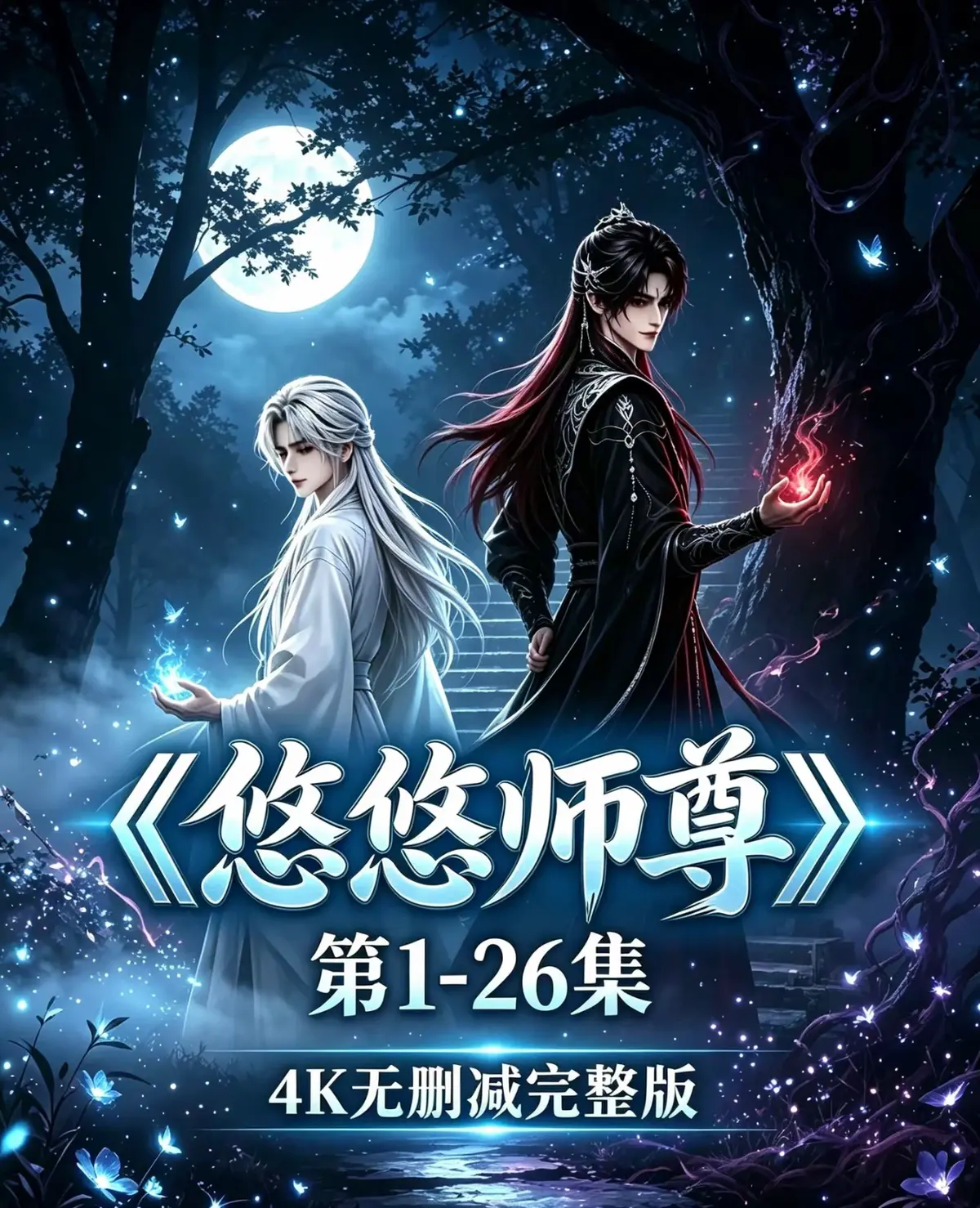 《悠悠师尊》双男主AI短剧免费观看 - 穿书师尊与黑化魔尊全集26集 - 悠悠师尊疯批逆徒缠上清冷师尊双向救赎
